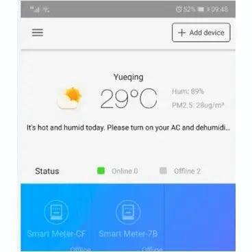TOMZN- 5(60)A Single phase WIFI Smart Energy Meter RS485/ Antenna Optional - electrical center b2c