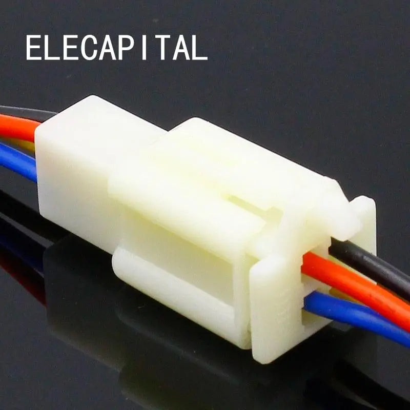 1 Kit 4 Pin Way Electrical Wire Connector Plug Set auto connectors with cable/total length 21CM - electrical center b2c