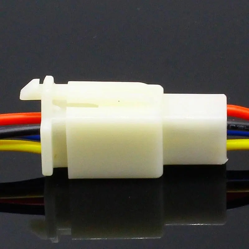 1 Kit 4 Pin Way Electrical Wire Connector Plug Set auto connectors with cable/total length 21CM - electrical center b2c