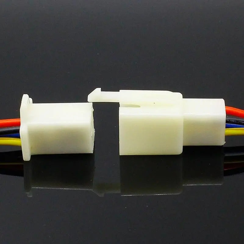 1 Kit 4 Pin Way Electrical Wire Connector Plug Set auto connectors with cable/total length 21CM - electrical center b2c