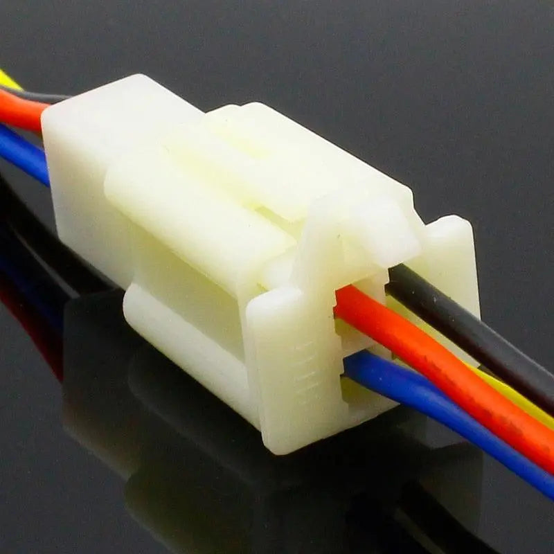 1 Kit 4 Pin Way Electrical Wire Connector Plug Set auto connectors with cable/total length 21CM - electrical center b2c