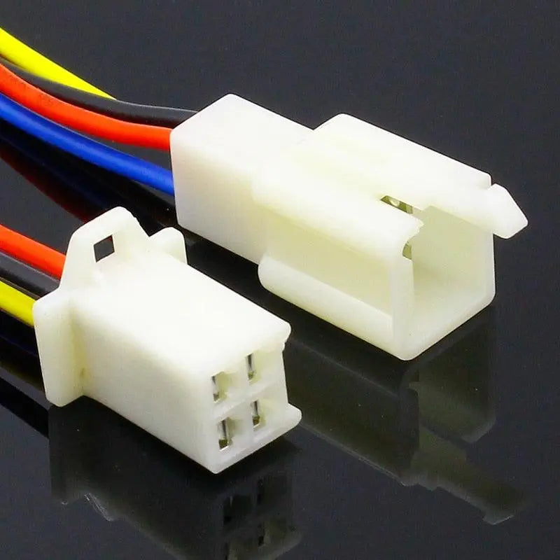 electrical center b2c | 1 Kit 4 Pin Way Electrical Wire Connector Plug ...