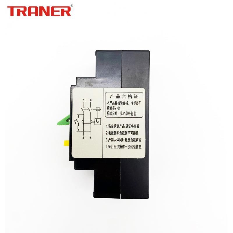 TRANER เซฟตี้เบรกเกอร์กันไฟดูด/กันไฟรั่ว มีสัญญาณไฟ 16A 25A 32A 40A รุ่น TNB1L-32G.