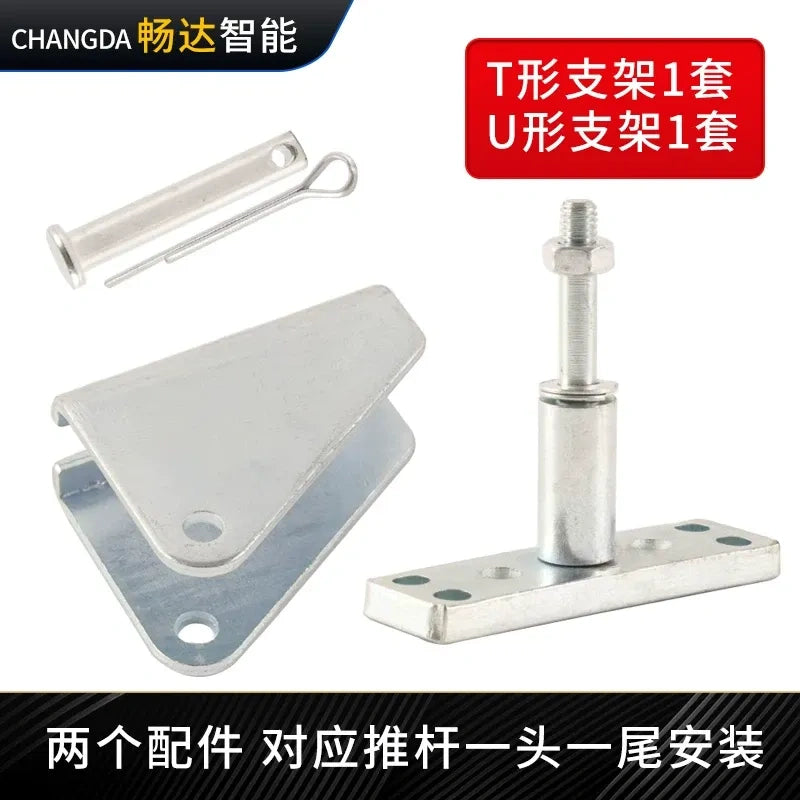 Thick Metal Linear Actuator Bracket, T U Triangle Mount Holder for Electric Linear Actuator Window Opener