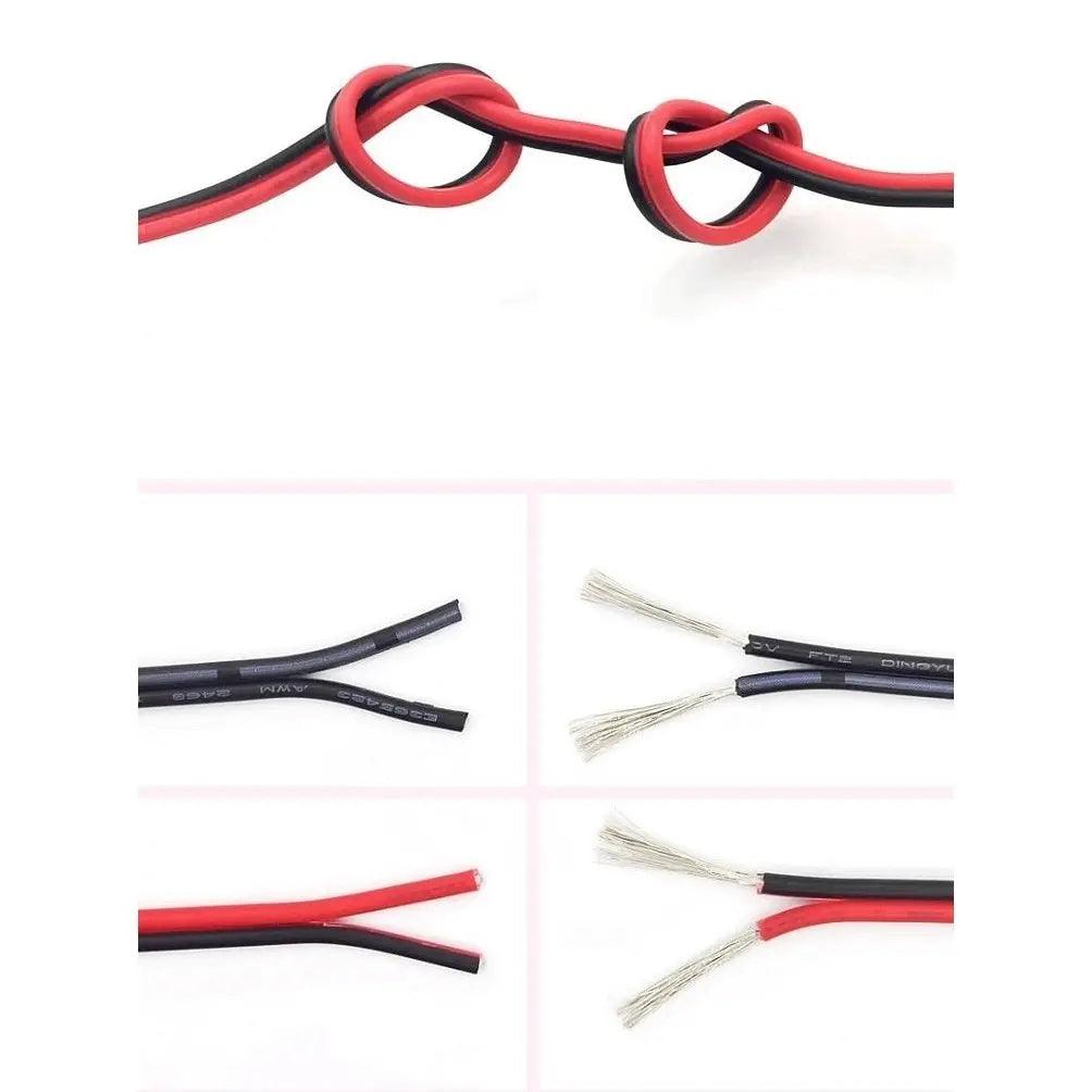 UL2468- 2 Pin Wire Electric Copper Cable| 28-16 AWG / 5-20M Optional - electrical center b2c