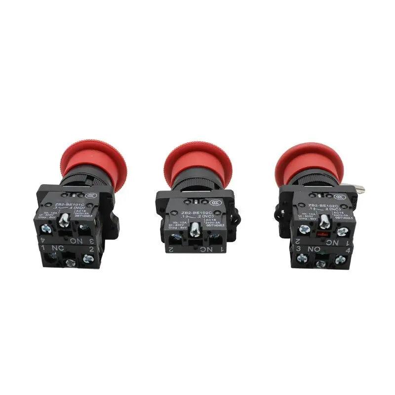 XB2-ES542 XB2-ES145 Rotray Knob Lock Key Switch|  1NC/1NO 1NC optional - electrical center b2c
