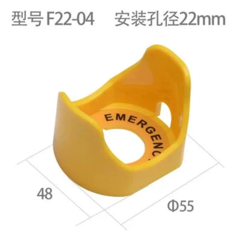 Er Button Protection electrical center b2c | Yellow 22mm Emergency stop button protection ...
