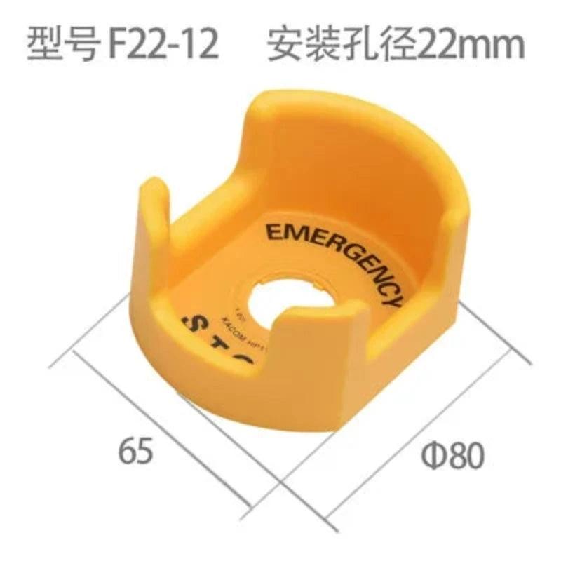 Er Button Protection electrical center b2c | Yellow 22mm Emergency stop button protection ...