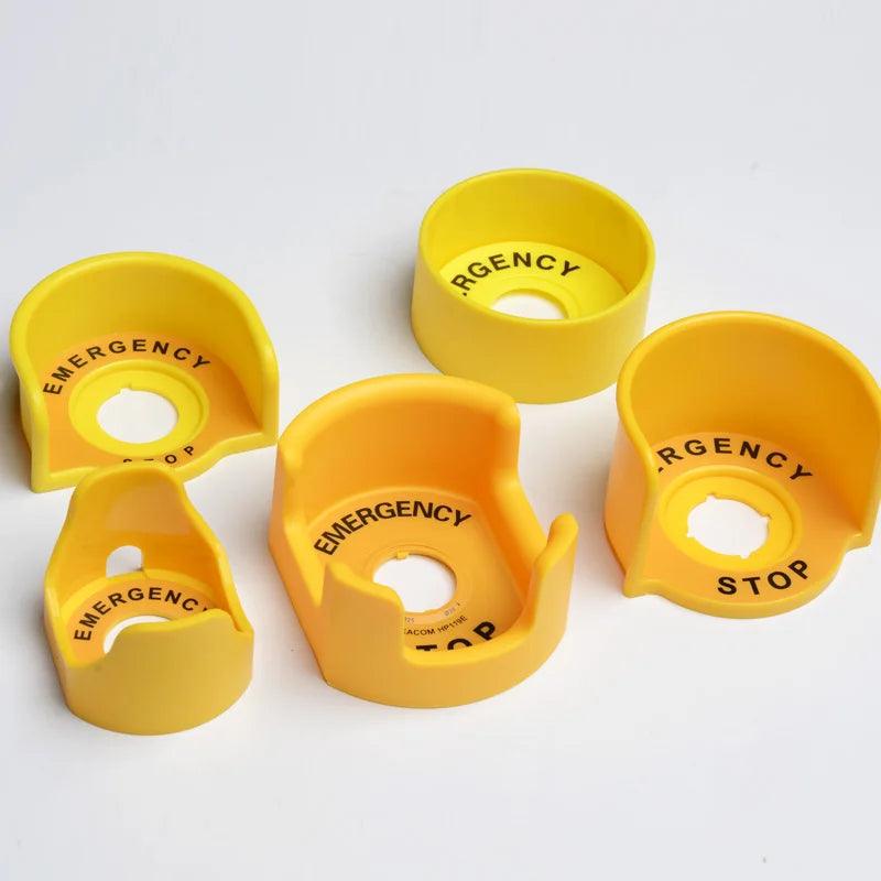 electrical center b2c | Yellow 22mm Emergency stop button protection ...