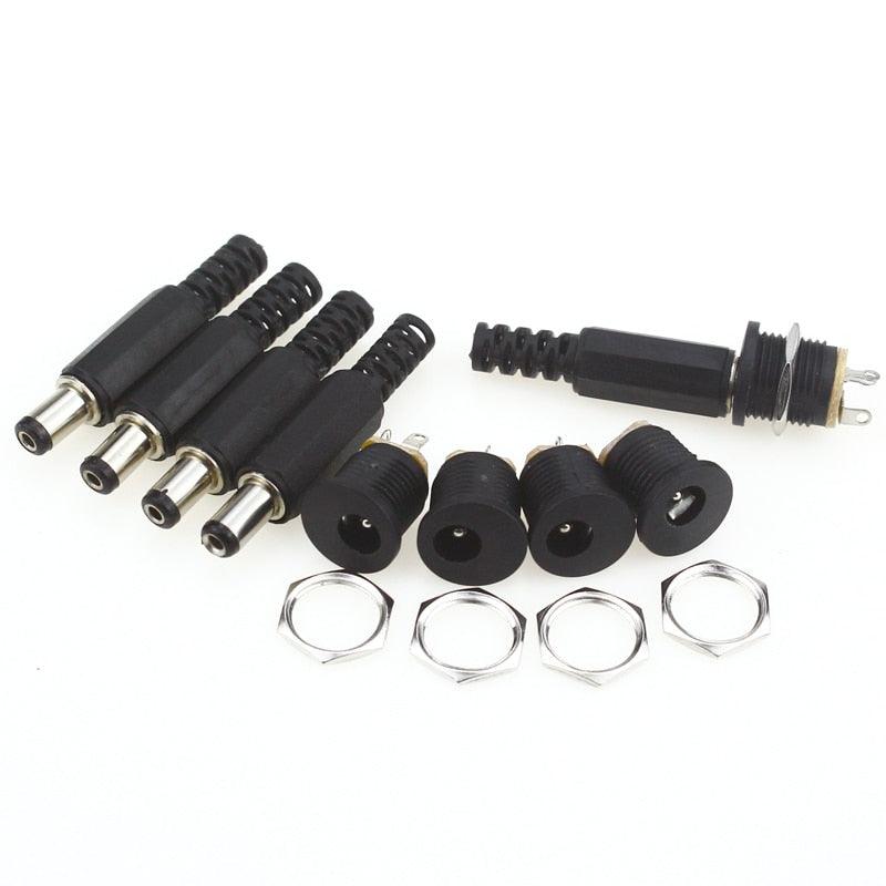 electrical center b2c | 10 pcs 12V 3A Plastic Male Plugs + Female ...