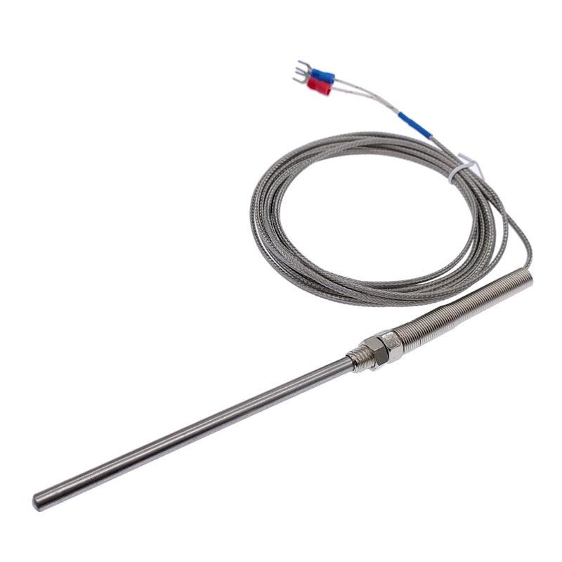 100mm K type thermocouple probe type thermocouple sensor  stainless steel 0-400℃.