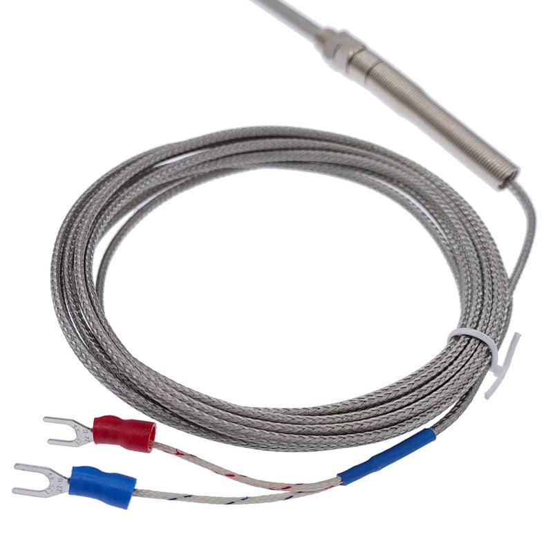 100mm K type thermocouple probe type thermocouple sensor  stainless steel 0-400℃.