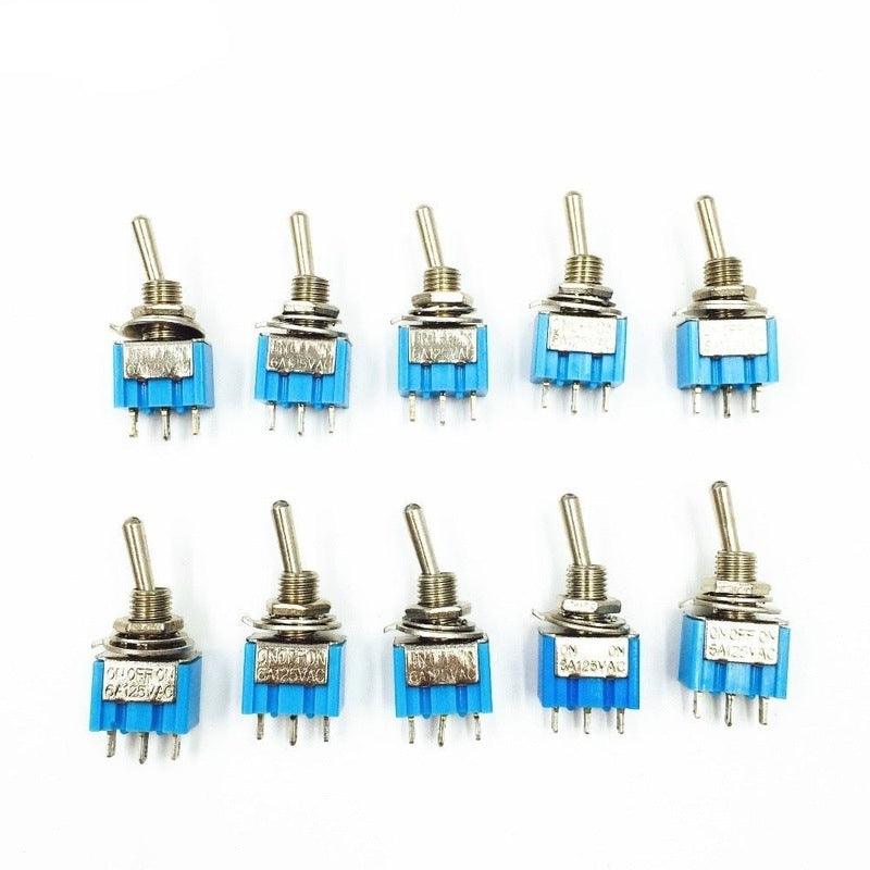 electrical center b2c | 10Pcs DIY Toggle Switch ON-OFF-ON / ON-OFF 3Pin ...