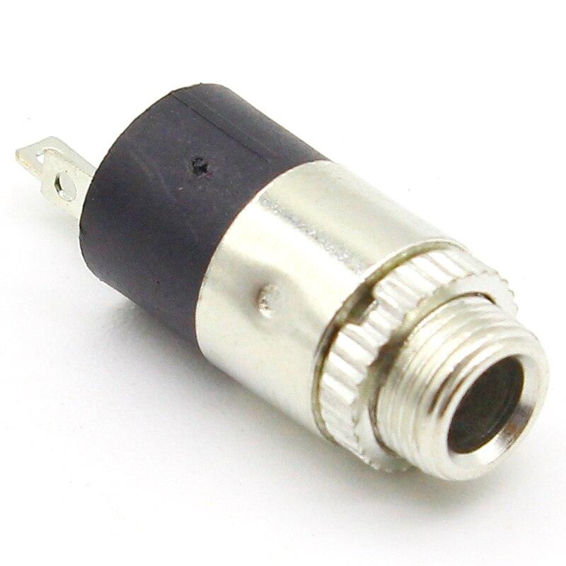 10PCS/LOT PJ392 3.5mm Stereo Female Sockect Jack with Screw 3.5 Audio Headphone Connector PJ-392.