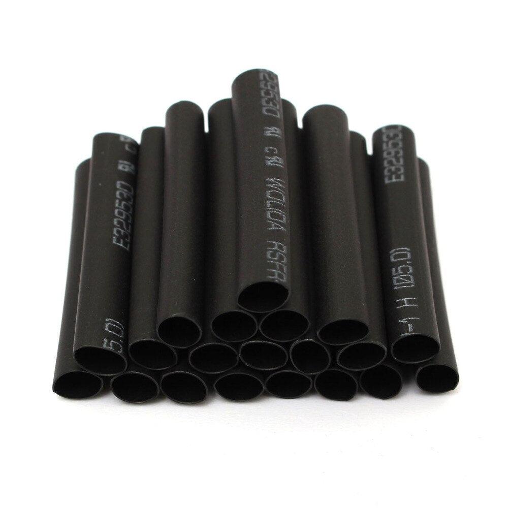 127Pcs Heat Shrink Sleeving Tube Tubing Assortment Kit Electrical Connection Electrical Wire Wrap Cable Waterproof Shrinkage 2:1.
