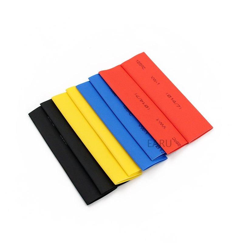 164pcs Set Polyolefin Shrinking Assorted Heat Shrink Tube Wire Cable Insulated Sleeving Tubing Set.