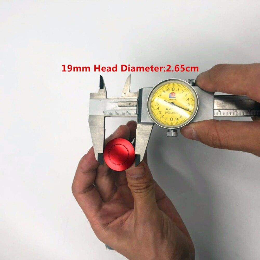 1pc 19mm 2NO 2NC Metal Waterproof Push Button Switch Emergency Stop Mushroom.