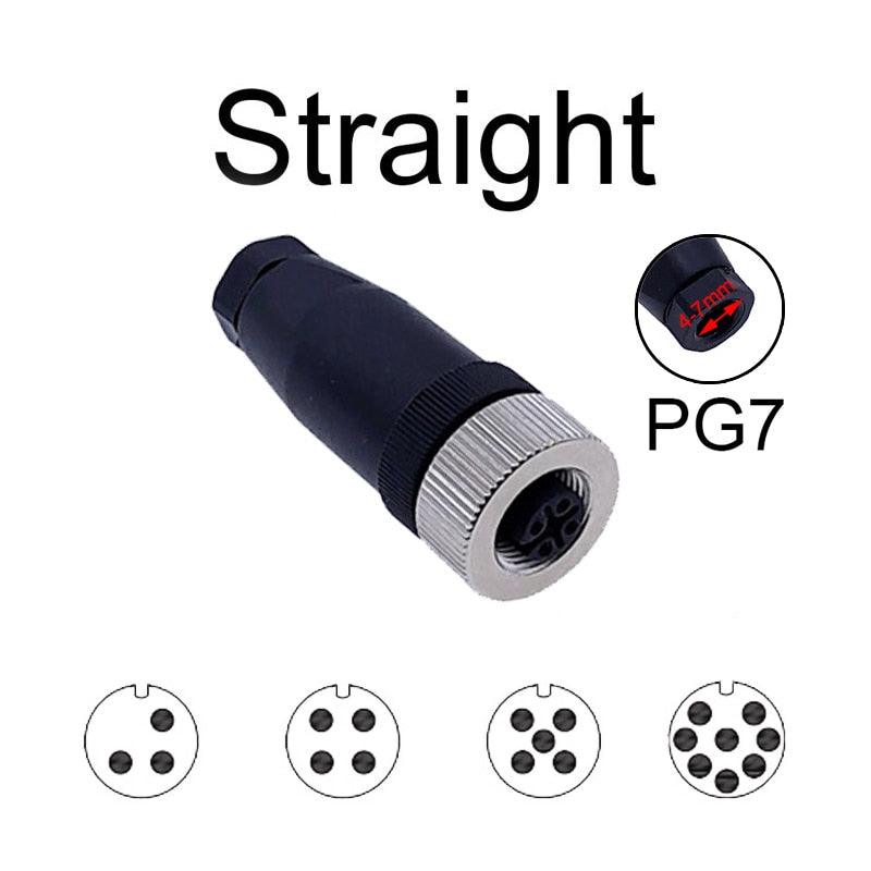 straight sensor connector