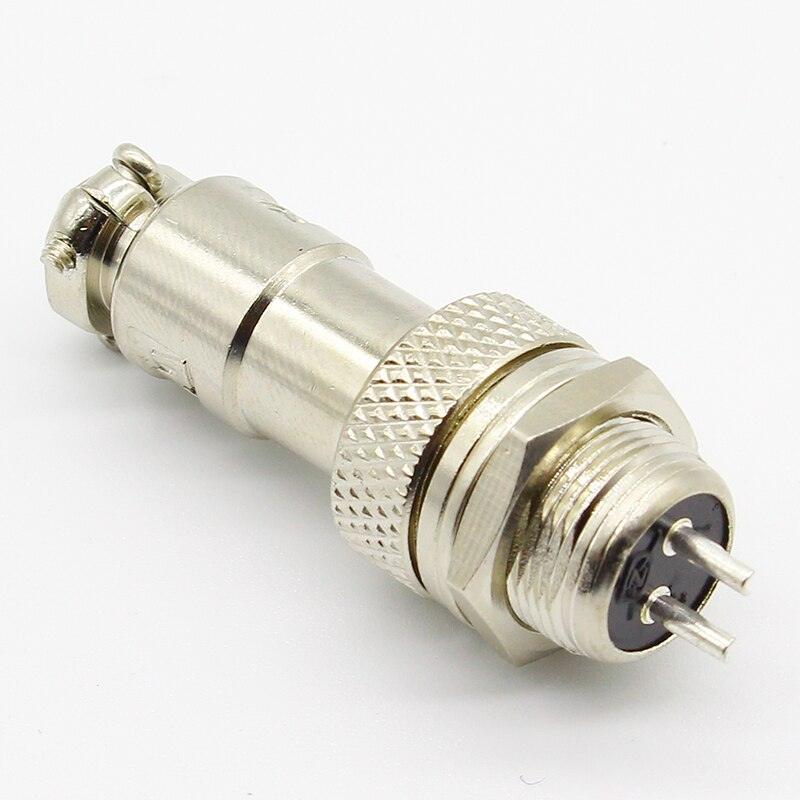 1pcs GX12 2 3 4 5 6 7 Pin Male &amp; Female 12mm Wire Panel Connector Aviation Plug L91 GX12 Circular Connector Socket Plug.aviation connector