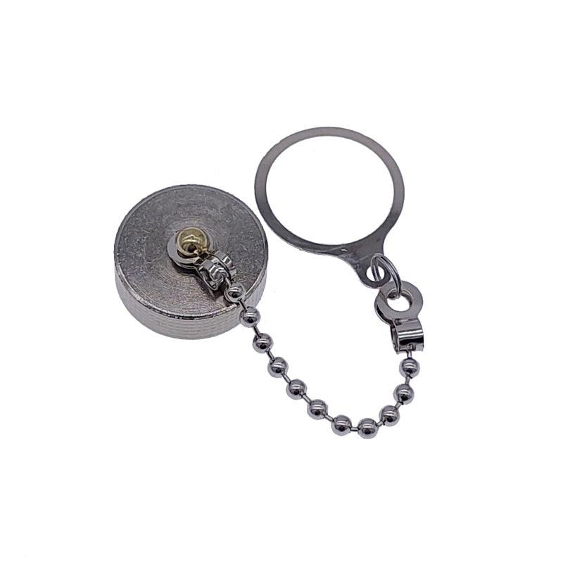 1PCS GX12 GX16 GX20 Aviation Connector Plug Cover Waterproof Dust Metal Cap Circular Connector Protective Sleeve New.