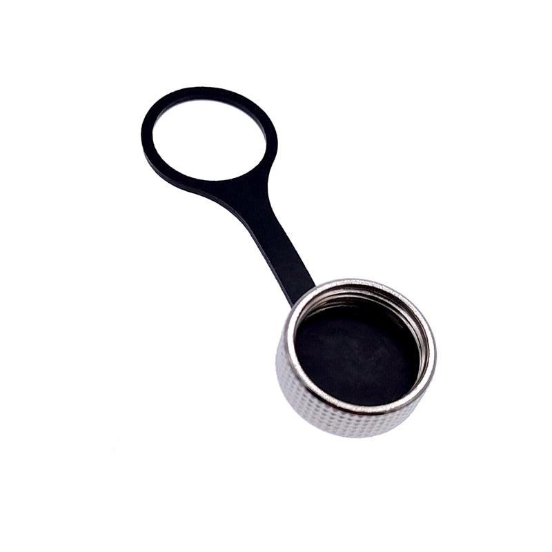 1PCS GX12 GX16 GX20 Aviation Connector Plug Cover Waterproof Dust Metal Cap Circular Connector Protective Sleeve New.