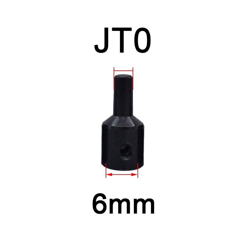 1PCS Jt0 drill chuck adaptor connecting rod shaft sleeve steel copper coupling 4mm/5mm/6mm/8mm.