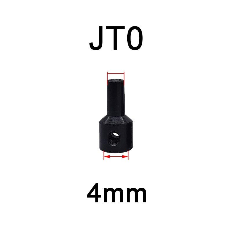 1PCS Jt0 drill chuck adaptor connecting rod shaft sleeve steel copper coupling 4mm/5mm/6mm/8mm.