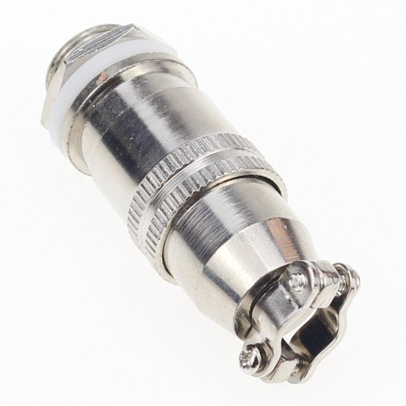 1PCS XS12 Aviation Plug 12mm 2 3 4 5 Pins Connector Air Plug Square/Round Socket.aviation connector