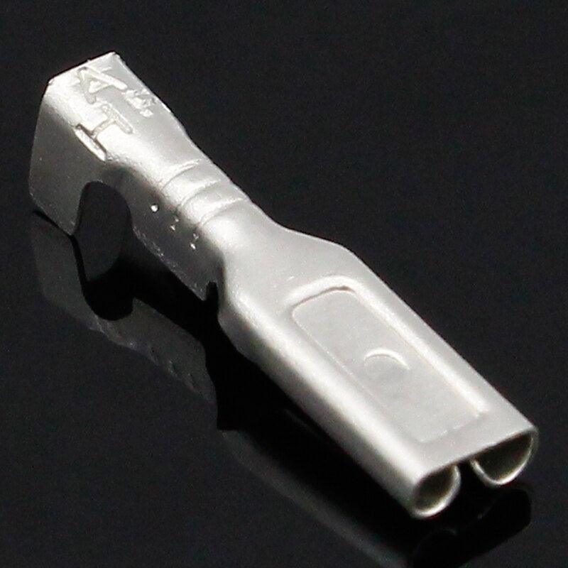 2.8mm Crimp Terminal Female Spade Connector +Male Spade Connector+ Case  100pcs.