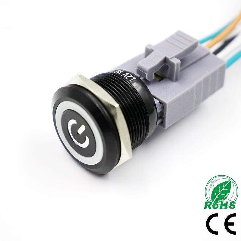 latching push button