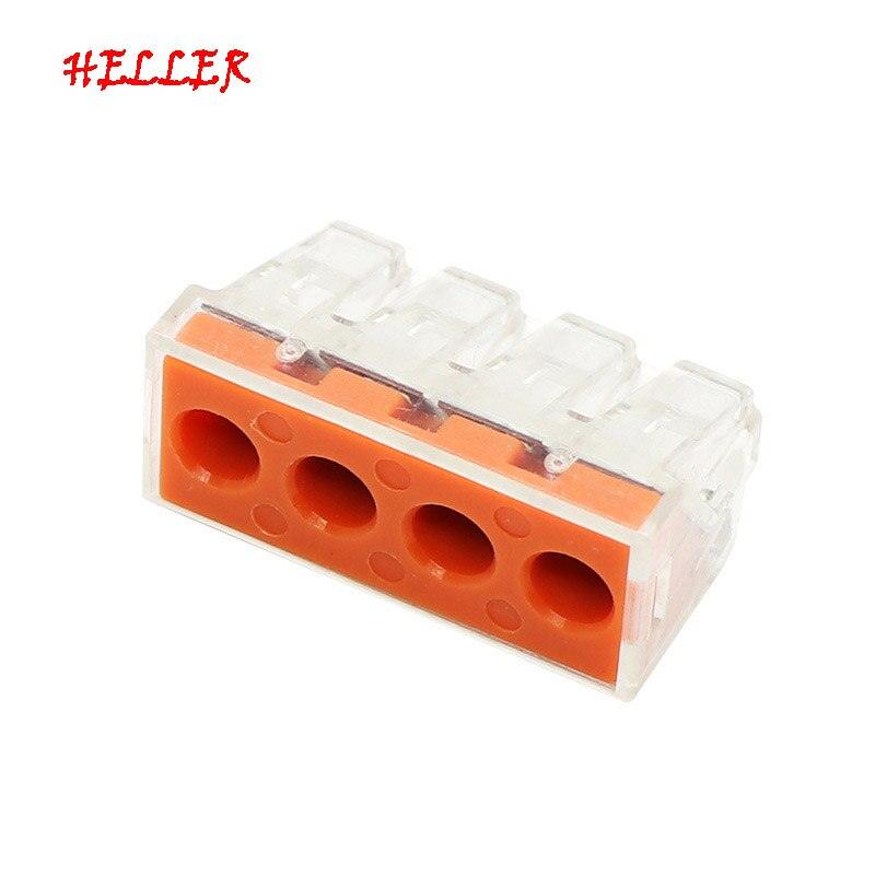 30/50 PCS Universal Compact Wire Wiring Connector Terminal Block With Lever  Fast Push-in Conductor Wiring Connector Terminal.