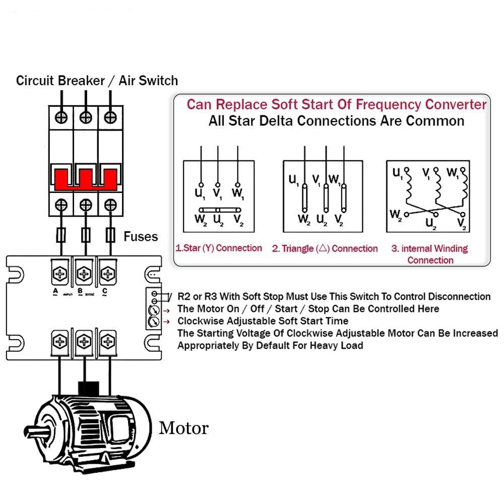 Slow Starter Module electrical center b2c | 380V Motor Soft Start Module Controller Starter ...