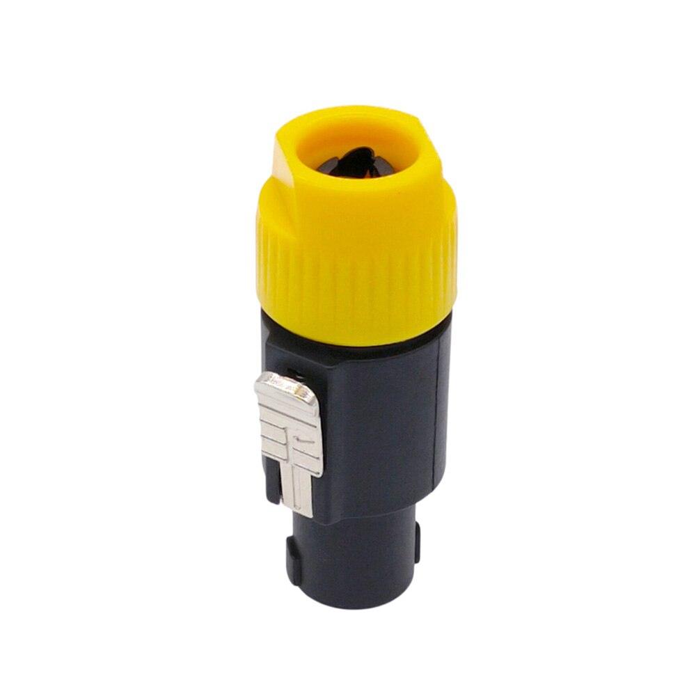 4 Pins Powercon Connector NAC3FCA Male Plug For Electric Drill LED Screen Stage Lighting Power Connecting.