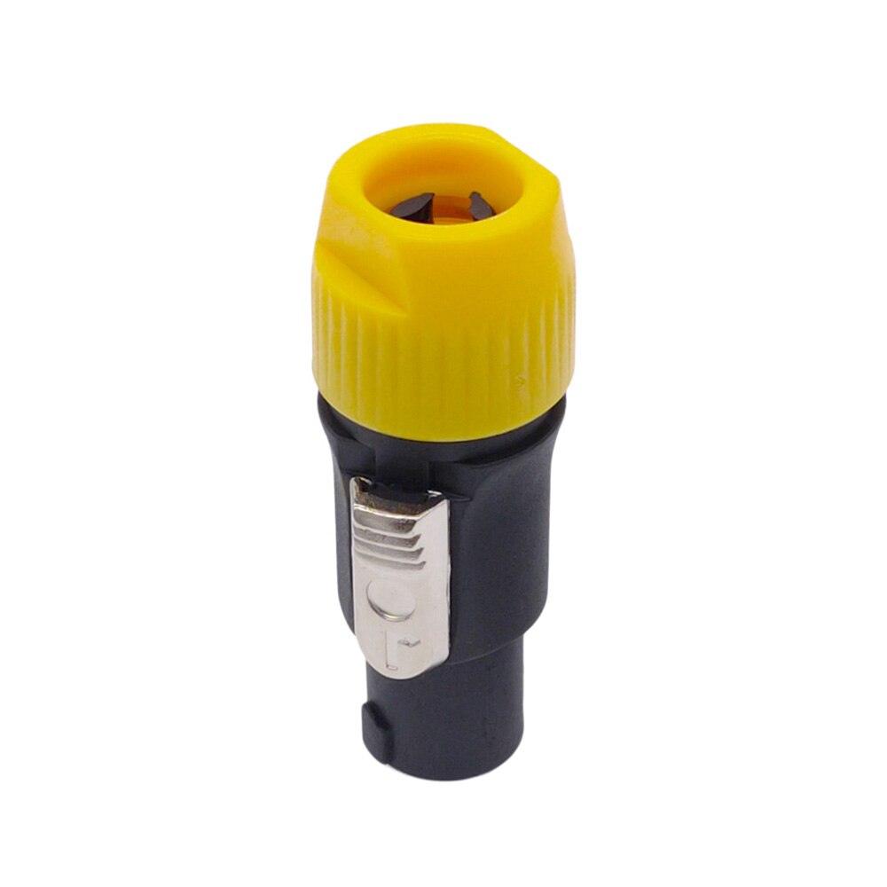 4 Pins Powercon Connector NAC3FCA Male Plug For Electric Drill LED Screen Stage Lighting Power Connecting.