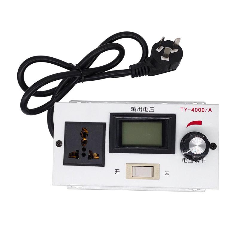 4000W High power silicon controlled Electronics Voltage Regulator 220VAC input PWM.