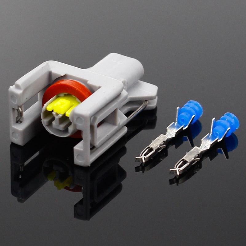 electrical center b2c | 5 Sets 2 Pin Auto fuel injector Waterproof connector 2P spray