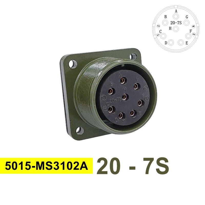 5015 Military Specification Connector MIL STD Socket MS3102 Plug MS3106 MS3108 MIL-C Circular Connector 20-7 20-15 20-16.