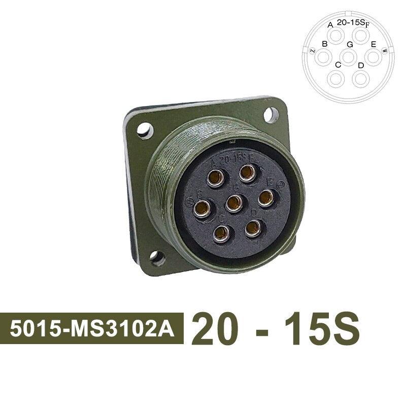 5015 Military Specification Connector MIL STD Socket MS3102 Plug MS3106 MS3108 MIL-C Circular Connector 20-7 20-15 20-16.