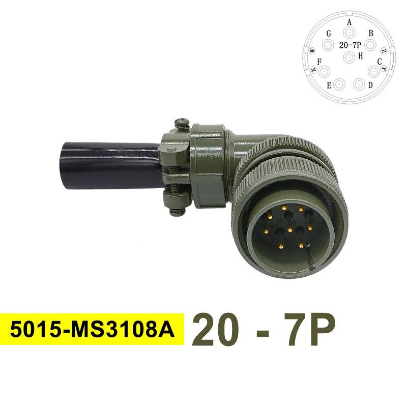 5015 Military Specification Connector MIL STD Socket MS3102 Plug MS3106 MS3108 MIL-C Circular Connector 20-7 20-15 20-16.