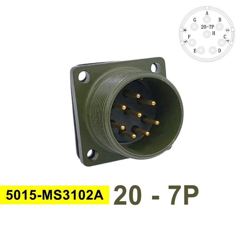 5015 Military Specification Connector MIL STD Socket MS3102 Plug MS3106 MS3108 MIL-C Circular Connector 20-7 20-15 20-16.