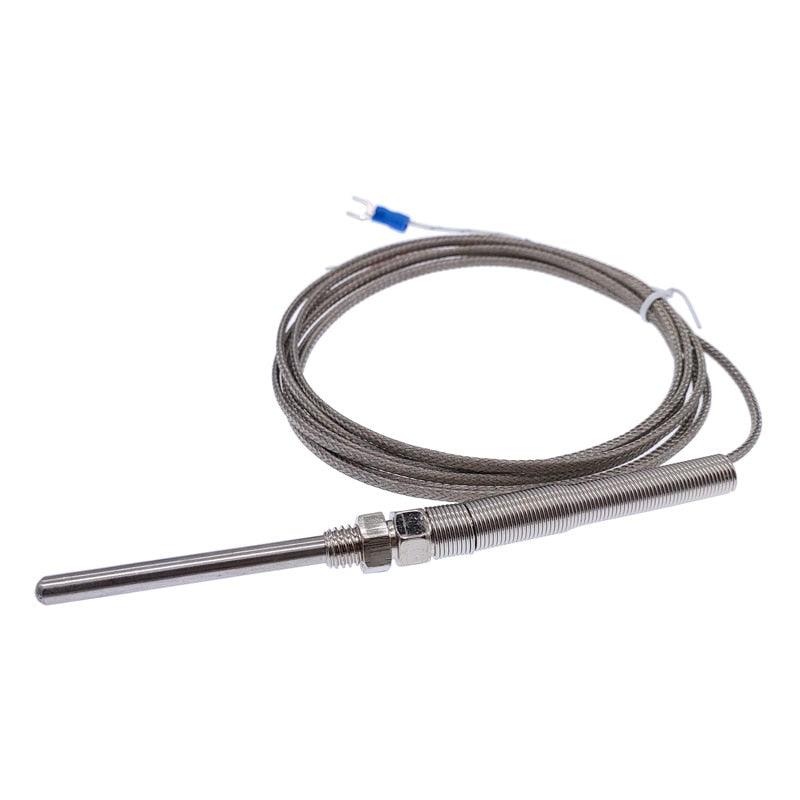 50mm thermocouple probe type temperature sensor K type 0-400℃ stainless steel.