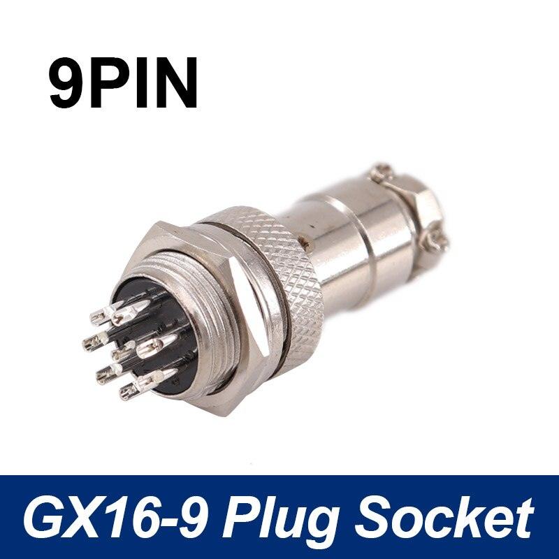 5/8' GX16  Aviation Cable Connector  2Pin-10pin Male Plug & Female Socket Connectors.