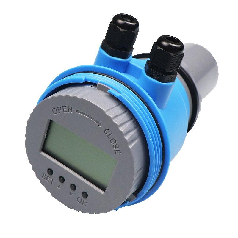 5m 10m 20m 4-20mA Ultrasonic Level Meter No Contact Sanitary Olive Oil Tank Ultrasonic Level Sensor for Grain Solids Silo.ultrasonic level transmitter price