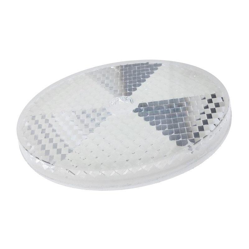 80*8mm TD-05 circular specular reflector plate retroreflective photoelectric sensor switch.