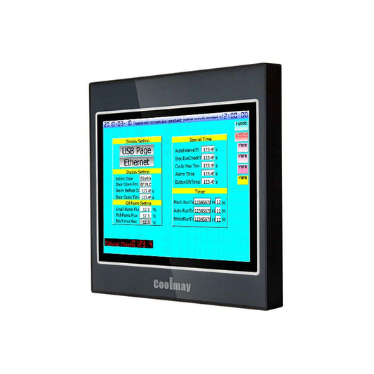 TK6037FH Economic Mini Color Touch Screen HMI Monitor for Industrial Automation.