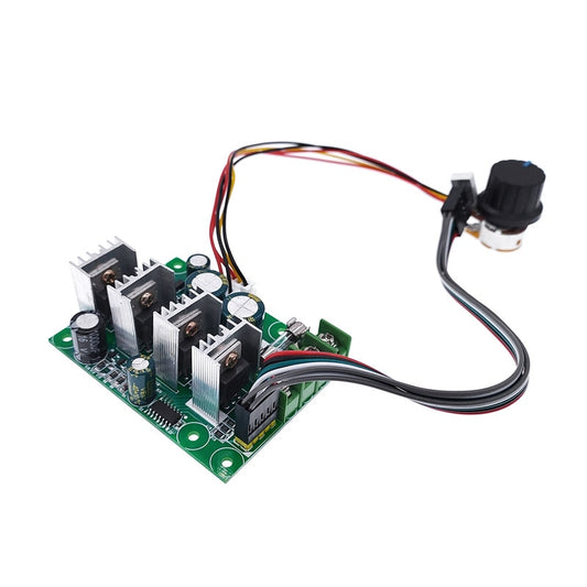 PWM DC motor speed controller Digital display  0~100% adjustable drive module 6V~60V Input Max30A.
