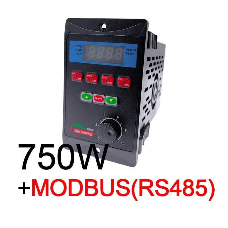 400W frequency converter MCU T13-400W-12-H  add RS485 three-phase motor driver.