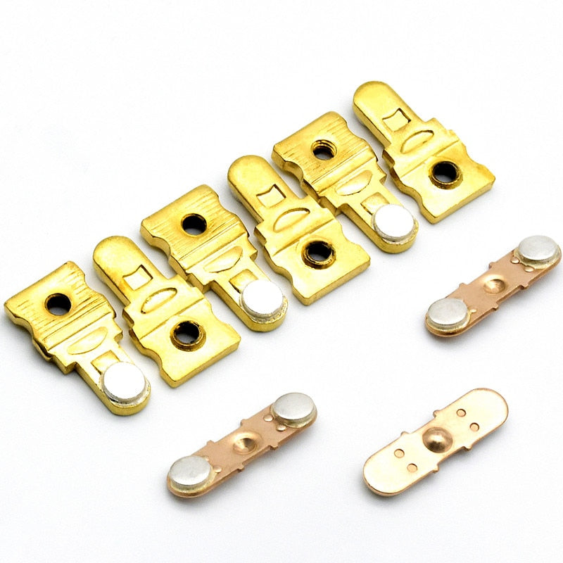 Main Contact Kit for Magnetic Contactor CJX2-3210 CJX2-3201 Stationary and Moving Contacts.