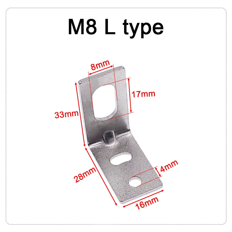 Approach Sensor bracket proximity sensor switch holder photoelectric sensor switch fix support M8 M12 M18 M30 SN04.