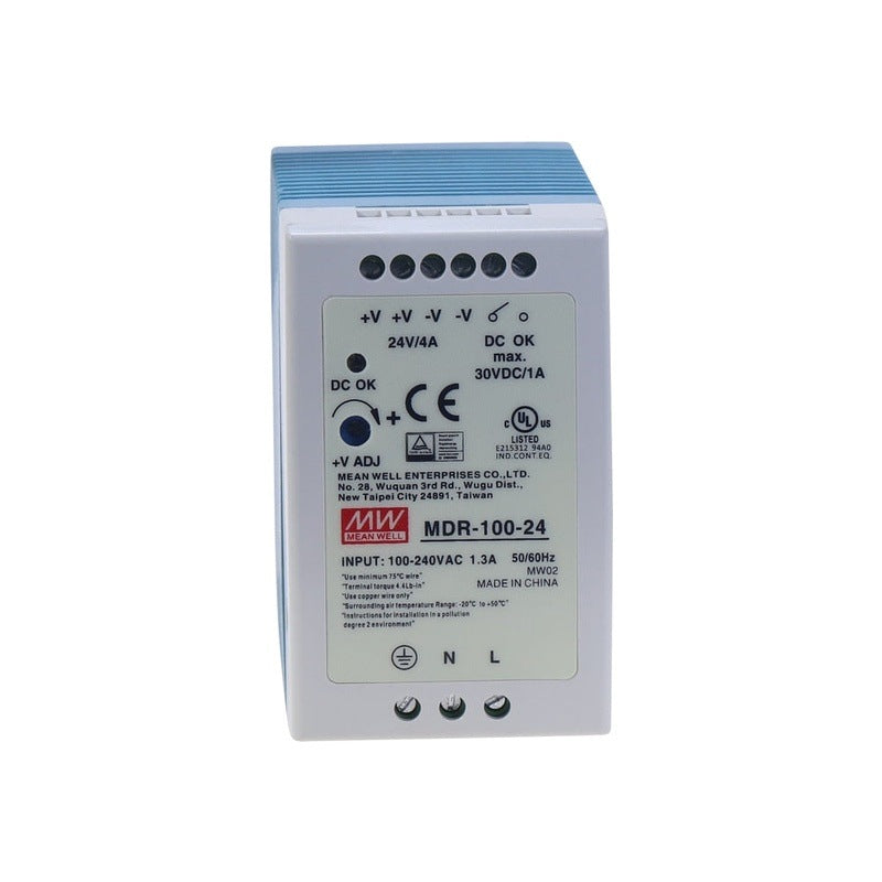 MDR-100 100W Single Output 5V 12V 15V 24V Din Rail Switching Power Supply AC/DC.
